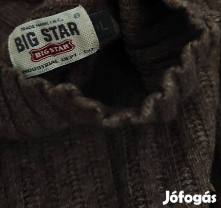 Big Star kötött férfi pulóver