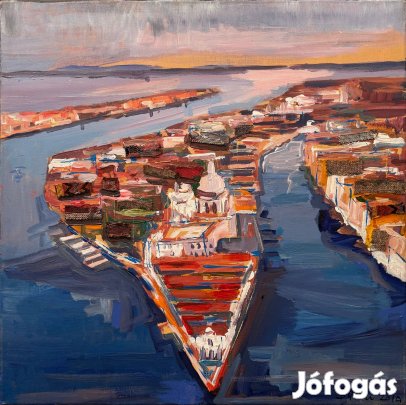 Bihon Győző - Punta della Dogana, Velence