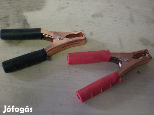 Bikakábel csipesz 4db jó minőségű Indító Start kábel csipesz