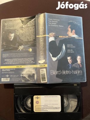 Biliárd életre halálra thriller vhs 