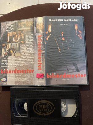 Biliárdmester akció vhs 