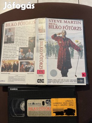 Bilko főtörzs vigjáték vhs 