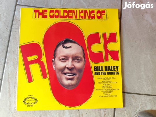 Bill Haley Gold- Rock'n Roll bakelit hanglemez kiváló állapotban (Ex)