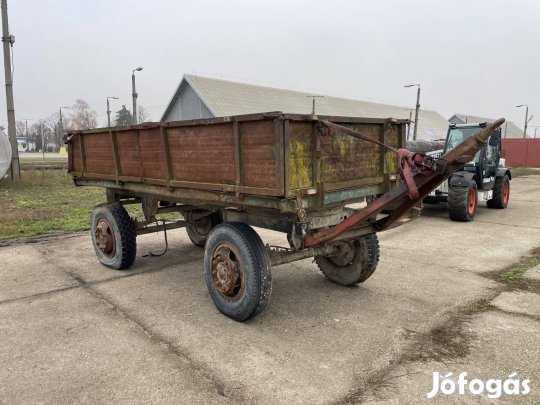 Billencs pótkocsi eladó, okmányok nélkül