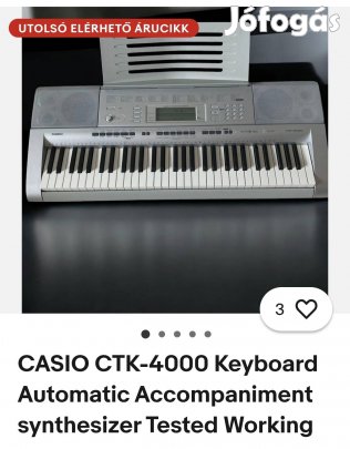 Billentyű Corg-4000