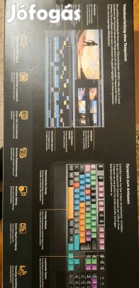 Billentyűzet, video delux.