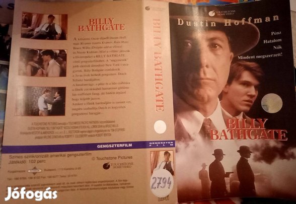 Billy Bathgate - krimi VHS - nagytok