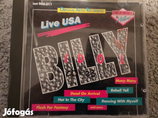 Billy Idol Live USA CD