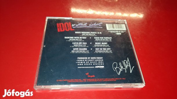 Billy Idol Vital Idol Cd 1985 UK
