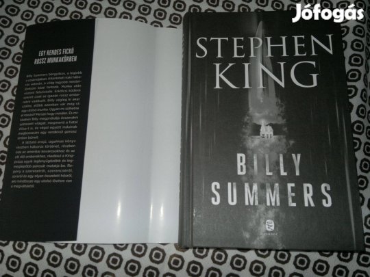 Billy Summers Stephen King :Új lapozatlan
