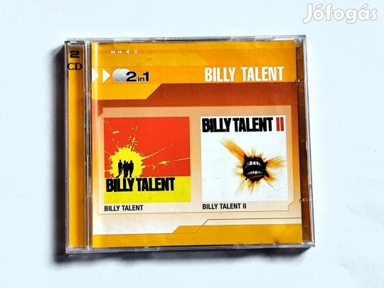 Billy Talent - Billy Talent / Billy Talent II 2XCD 2008 Punk