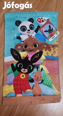 Bing nyuszi és barátai mintás kéztörlő