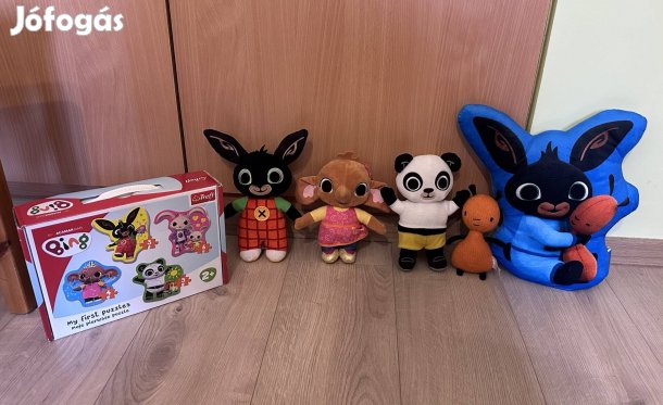 Bing nyuszi és barátai plüss es kirakó