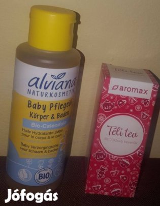 Bio !! Organikus baba körömvirág kamilla gyógynövényes babaolaj Szuper