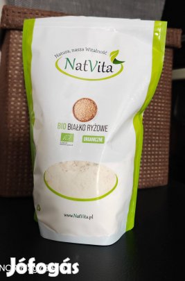 Bio rizsfehérje por 400 g magas fehérje tartalommal