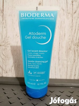 Bioderma Atoderm bőrkimélő tusfürdő 200ml Új!