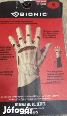 Bionic Rose Gloves - Profi Tüskeálló Kertész Kesztyű (M-es)