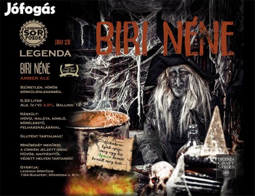 Biri Néne 0,33 lit. , amber ale (3399)