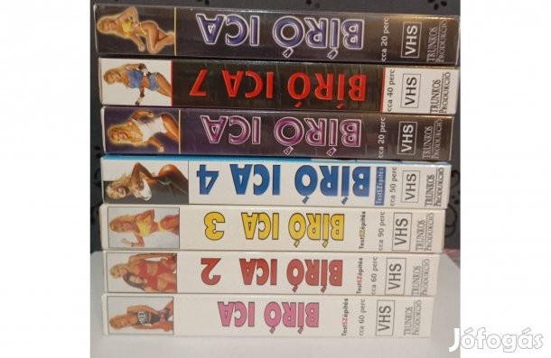 Bíró Ica: Fitnesz VHS kazetta ( bontatlan)