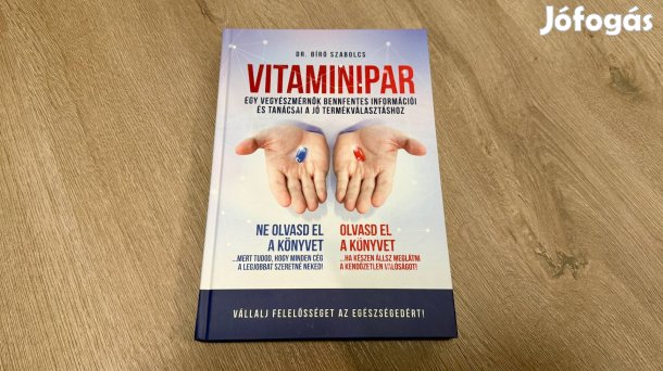 Bíró Szabolcs: Vitaminipar Új, keménytáblás