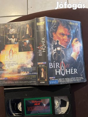 Bíró és hóhér krimi vhs 
