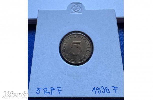 Birodalmi 5 pfennig (Reichspfennig) - 1938 F