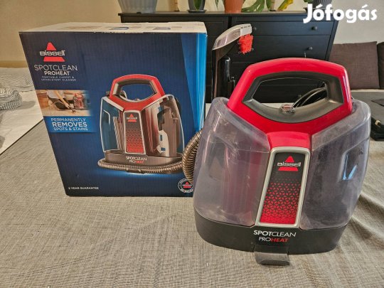 Bissell Spotclean Proheat kárpittisztító dobozában