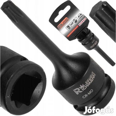 Bithegy dugófejjel T40 1/2" 78 mm CrV Richmann Exclusive