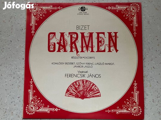 Bizet: Carmen részletek, nagylemez