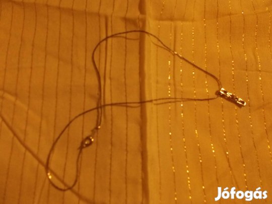 Bizsu strasszköves nyaklánc