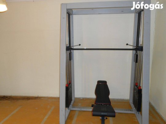 Biztonsági erőkeret kétoldali lapsúly készlettel!(2x80kg!)