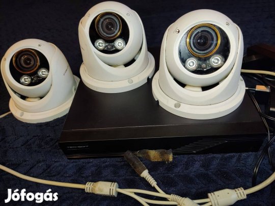 Biztonsági kamerák, komplett kamerarendszer, DVR, HDD