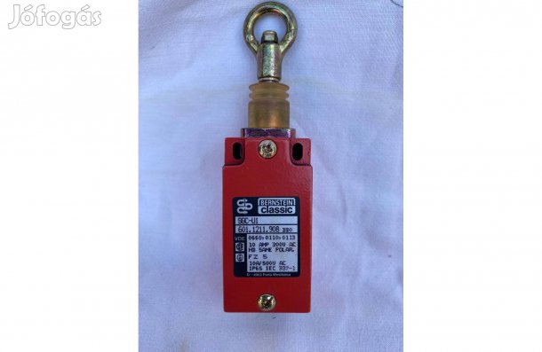 Biztonsági kötélhúzó kapcsoló