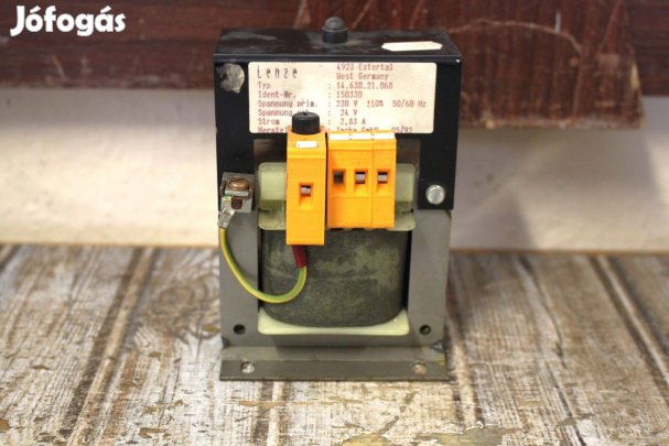 Biztonsági leválasztó transzformátor trafó trafo 68VA Lenze ( 6797 )
