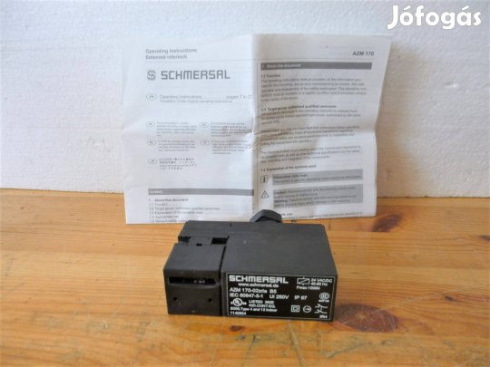 Biztonsági mágnestekercses reteszelő kapcsoló zár kódolt ( 5061)