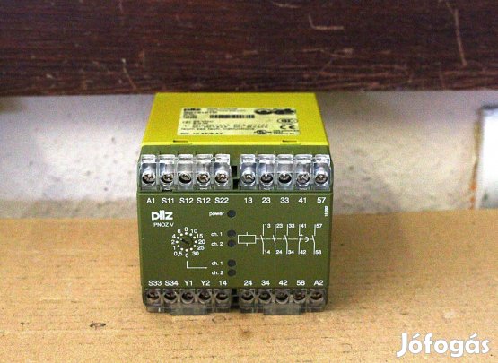 Biztonsági relé 1,2 csatornás Pilz ( 7162 )