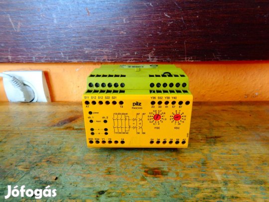 Biztonsági relé 1, 2 csatornás Pilz ( 6353 )