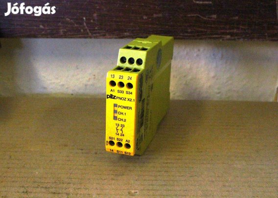 Biztonsági relé 2 csatornás Pilz ( 6980 )