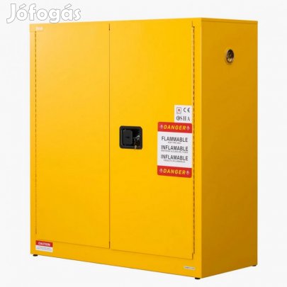 Biztonsági tárolószekrény  109,2 × 46 × 118 cm 124 liter