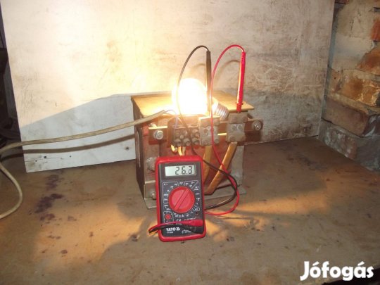 Biztonsági trafó 220 /24 volt , 1 Kw új