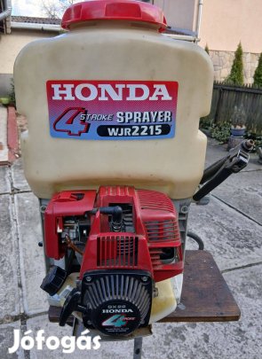 Biztonságos és megbízható Honda benzinmotoros hátipermetező