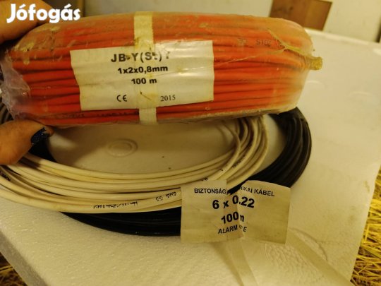 Biztonságtechnikai és jelzőkábelek - csomagban eladó