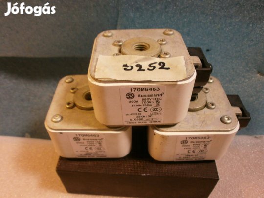 Biztosíték 900A Bussman ( 3252 )