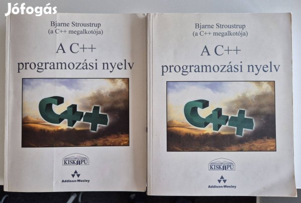 Bjarne Stroustrup: A C++ programozási nyelv I-II