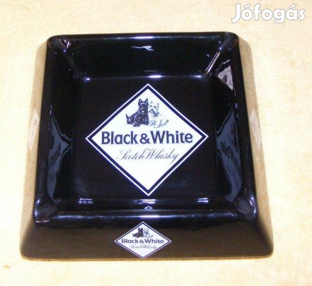 Blach & White whisky porcelán hamutartó, tál