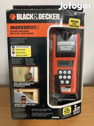 Black&Decker 3in1 távolság,fém,fa,vezeték kereső Új