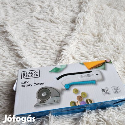 Black+Decker 4V Max textil bör vágó gép teljesen új dobozos
