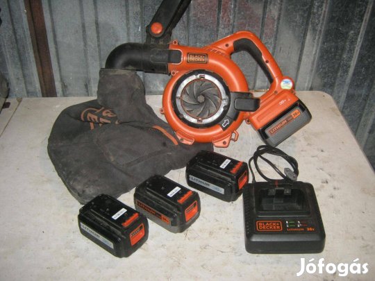Black&Decker GWC3600L20 akkus lombszívó lombfúvó javításra