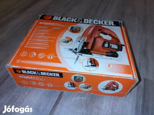 Black&Decker KS888E dekopírfűrész, 230V, 500W-os, keveset használt