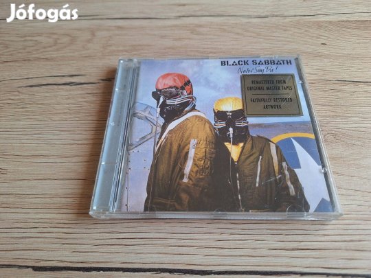 Black Sabbath-Never Say Die Cd lemez!